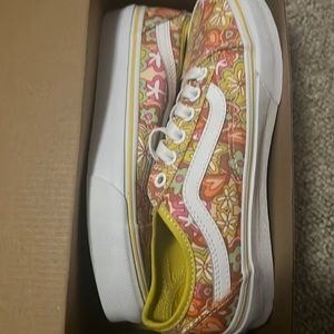 Vans Old Skool Tape Psychedelic Print NWB